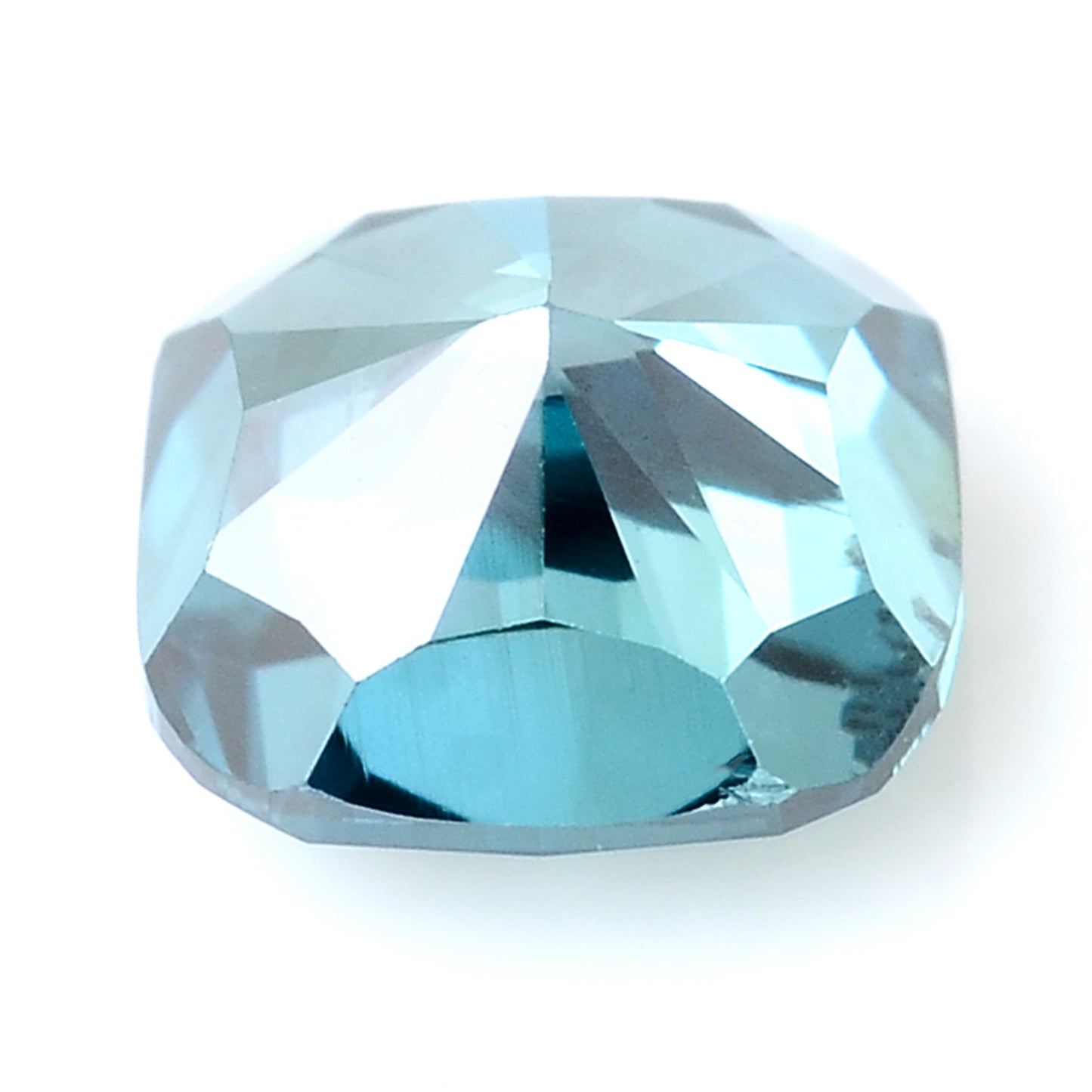 0.41 Carat Blue Diamond Cushion Loose Gemstone
