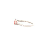 1.47 Carats Pink Lab Grown Diamond 14K Gold Ring