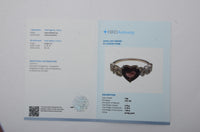 2.01 Ct Heart Mixed Cut Natural Garnet 14K Gold Ring