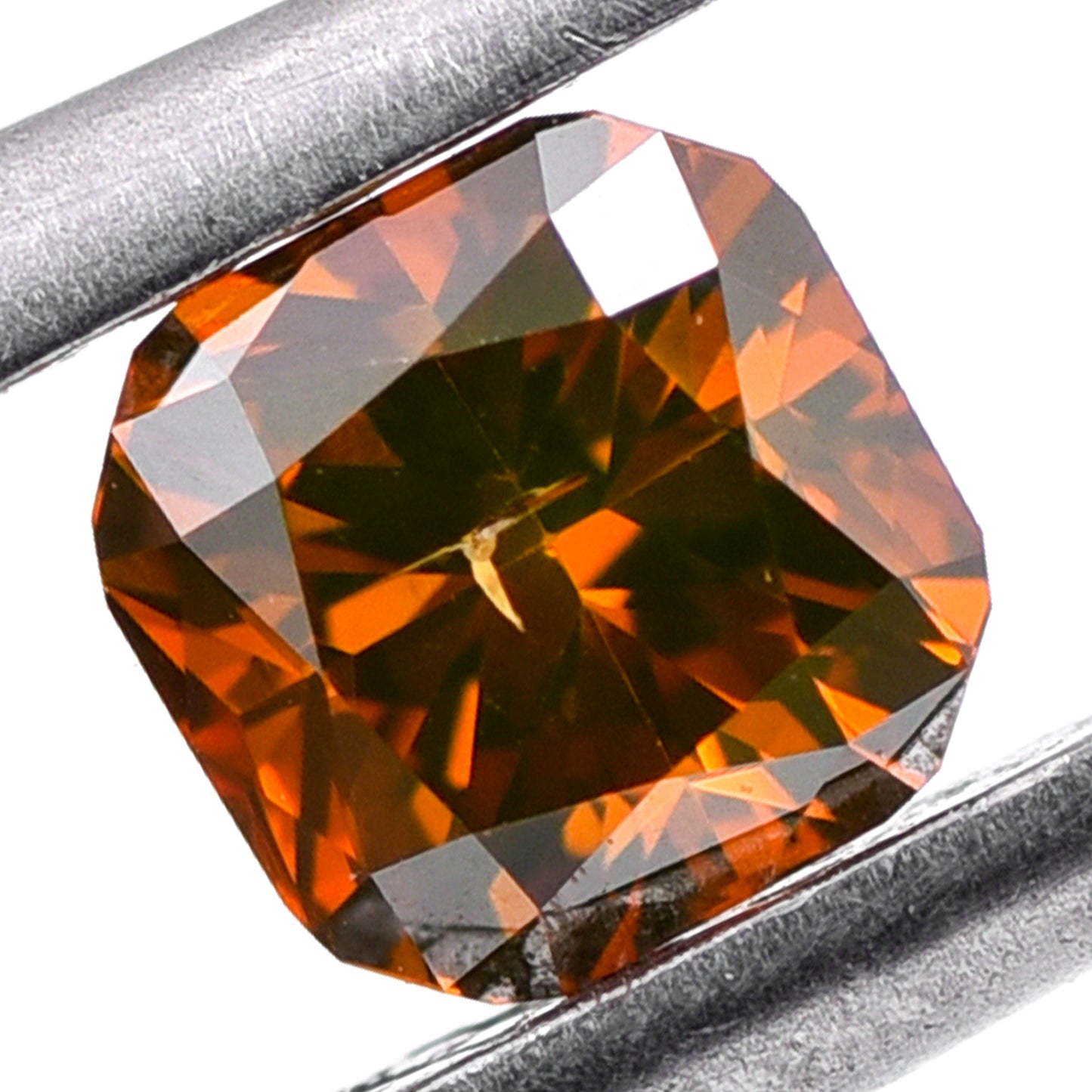 1 Brown Diamond Cushion Loose Diamond
