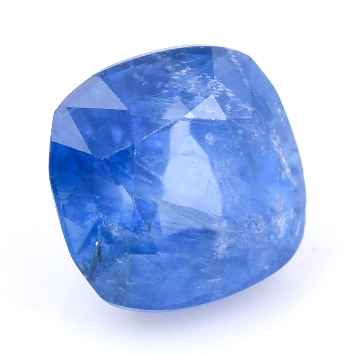 2.65 Natural Corundum Sapphire Cushion Mixed Cut Gemstone