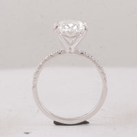 4.41 Carats Lab Grown Diamond 14K Gold Ring