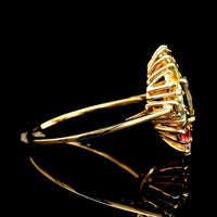 2.07 Ct Oval Tourmaline 14K Gold Ring