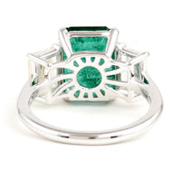 6.15 Carats Emerald 14K Gold Ring