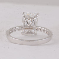 3.40 Carats Lab Grown Diamond 14K Gold Ring