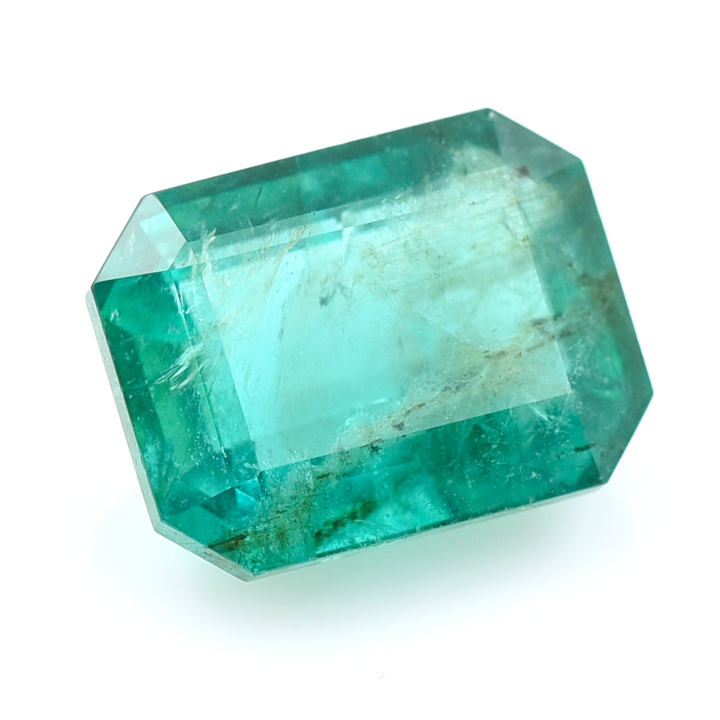 2.38 Natural Beryl Emerald Emerald Cut Gemstone