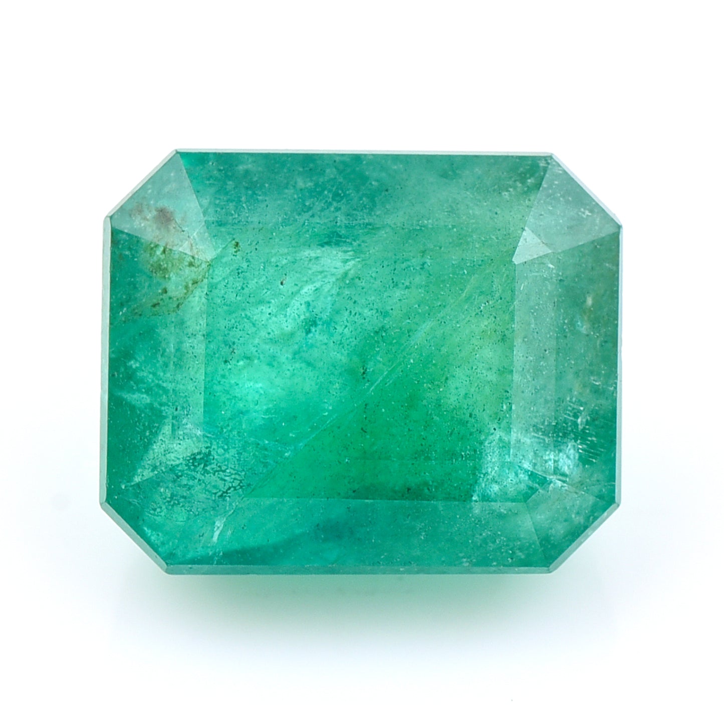 3.71 Natural Beryl Emerald Emerald Cut Gemstone