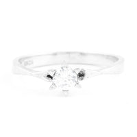 0.39 Ct Cubic Zirconia 925 Sterling Silver Ring