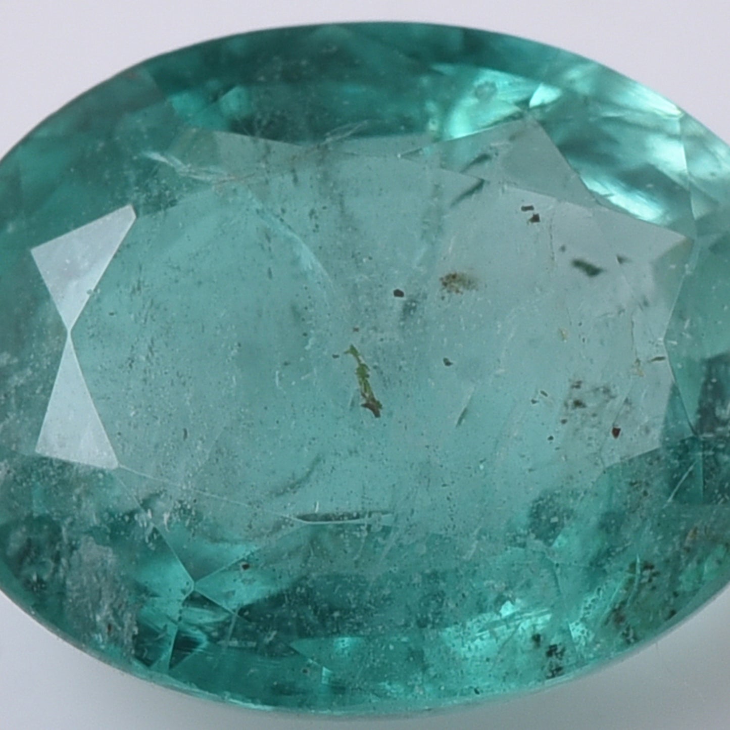 2.28 Natural Beryl Emerald Oval Mixed Cut Gemstone