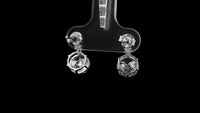 3.28 Carats Lab Grown Diamond 14K Gold Earrings