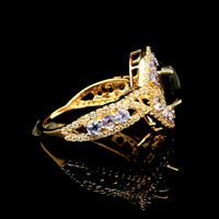 2.45 Ct Oval Tourmaline 14K Gold Ring