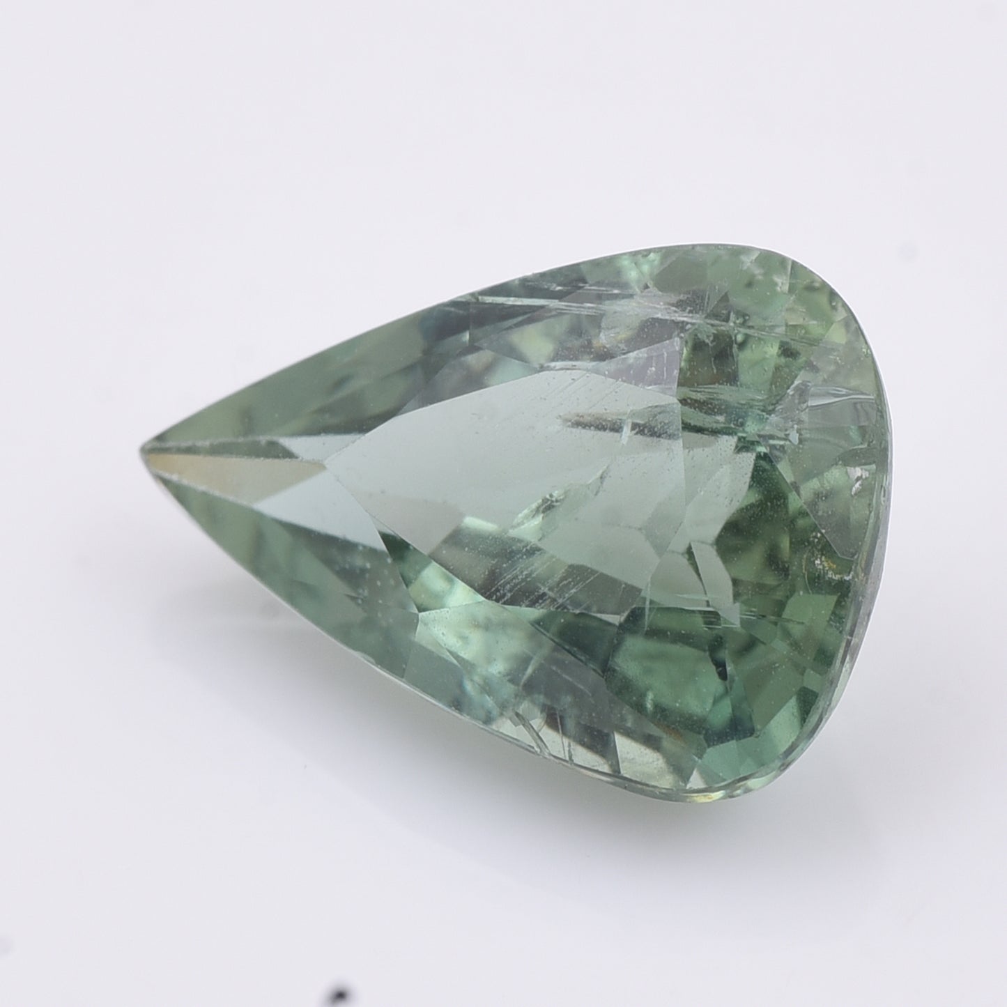 4 Natural Apatite Pear Mixed Cut Gemstone