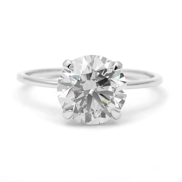 3.00 Carats Lab Grown Diamond 14K Gold Ring
