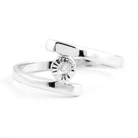 0.18 Ct Cubic Zirconia 925 Sterling Silver Ring