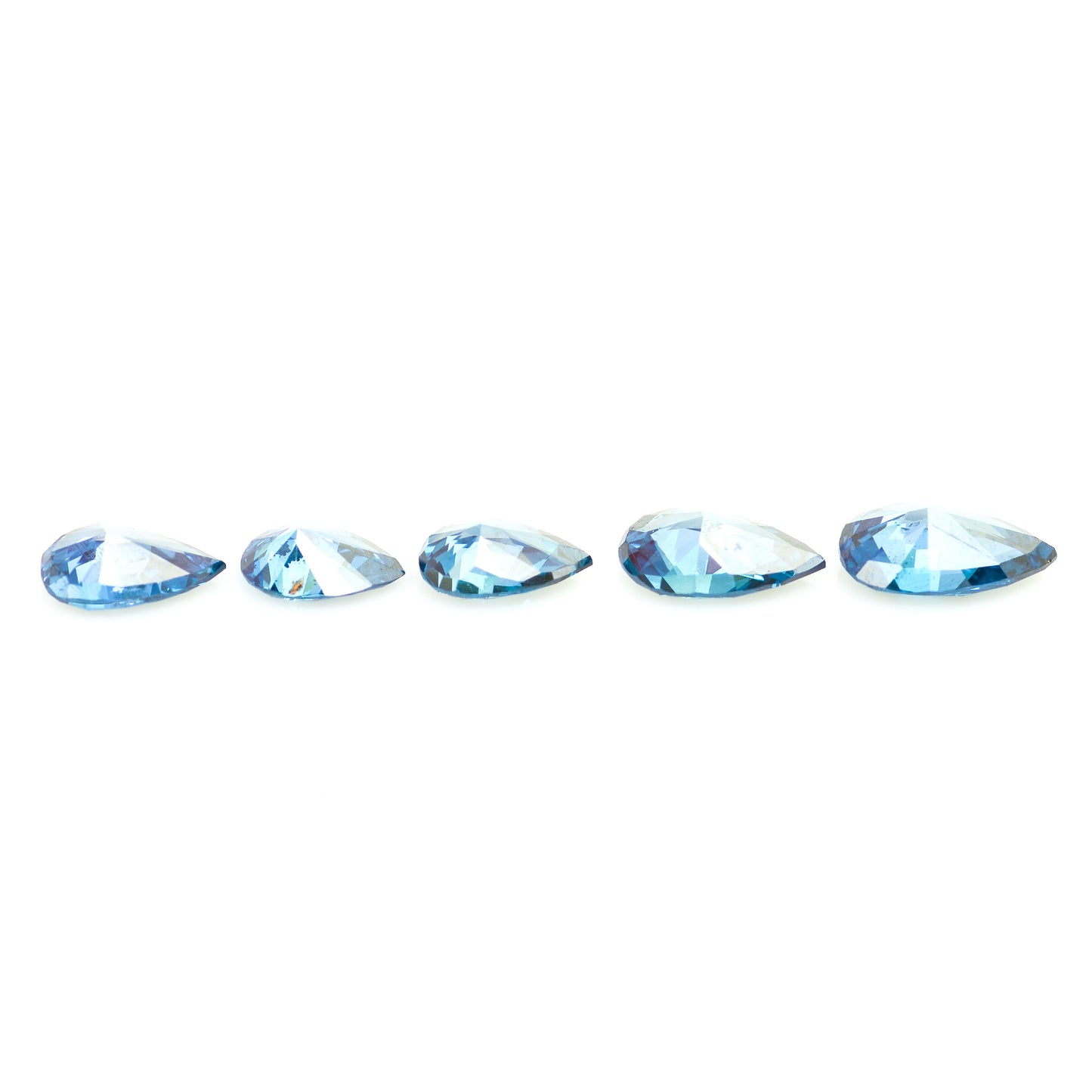 1.44 Blue Diamond Pear Loose Diamond