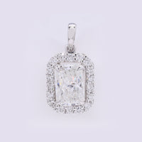 2.31 Carats Lab Grown Diamond 14K Gold Pendant