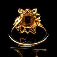 1.97 Ct Octagon Tourmaline 14K Gold Ring