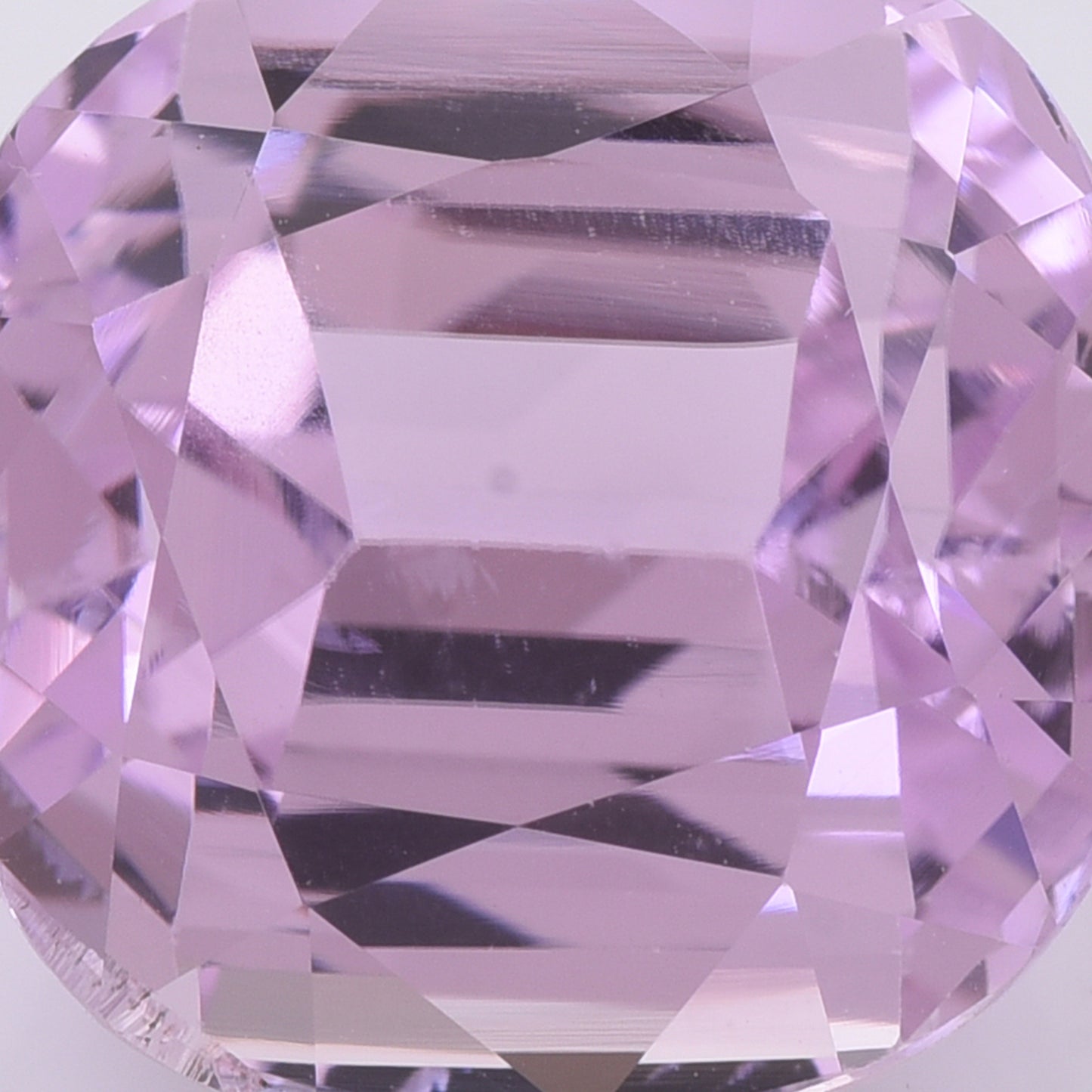 14.55 Natural Spodumene Kunzite Cushion Mixed Cut Gemstone