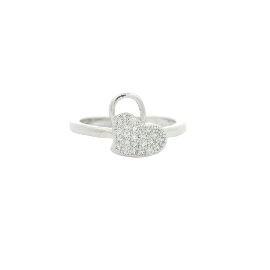 0.99 Ct Cubic Zirconia 925 Sterling Silver Ring