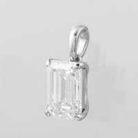 2.03 Carats Lab Grown Diamond 14K Gold Pendant