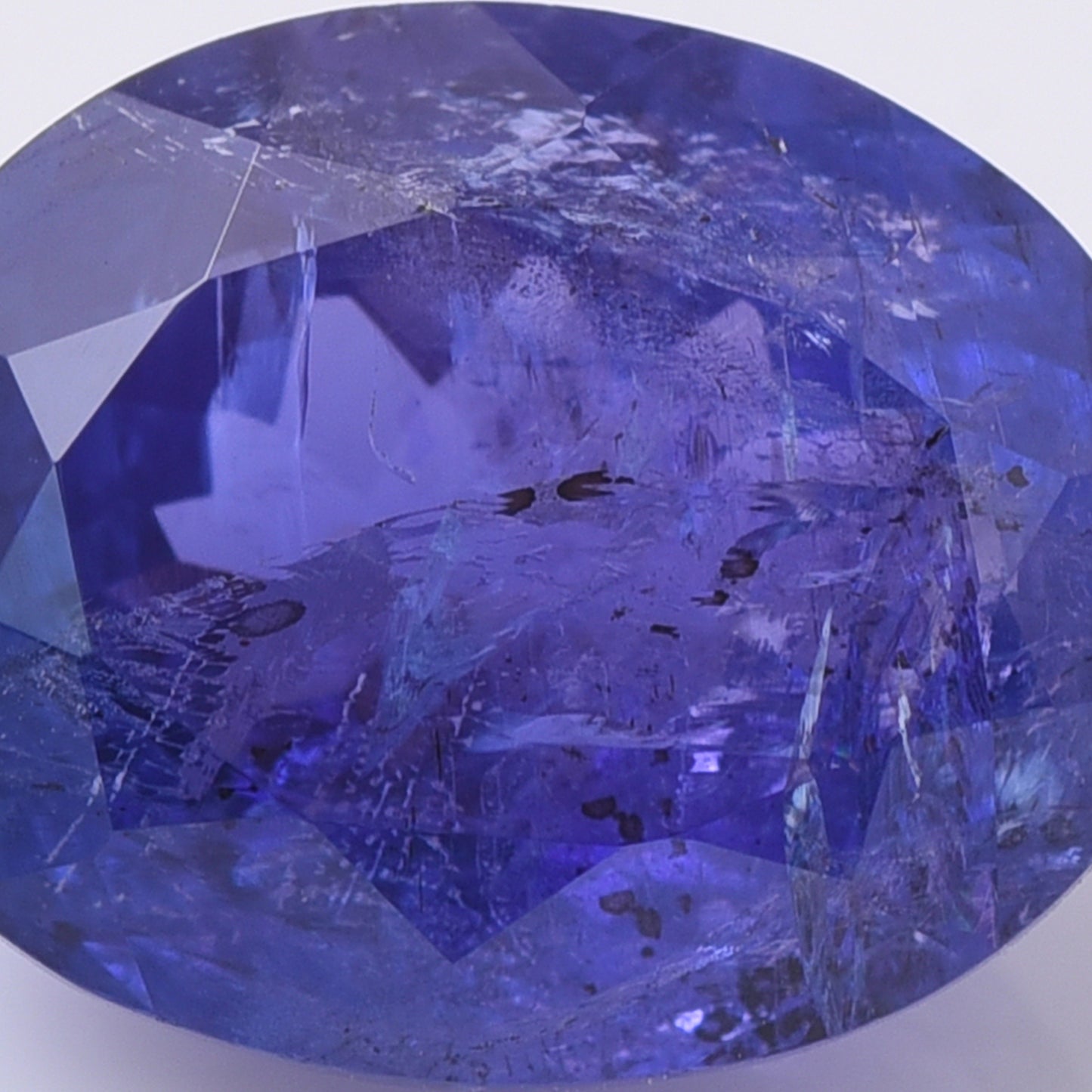 6.19 Natural Zoisite Tanzanite Oval Mixed Cut Gemstone