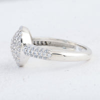 1.14 Ct Round Cubic Zirconia 925 Sterling Silver Ring