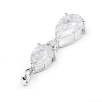 3.16 Carats Lab Grown Diamond 14K Gold Pendant