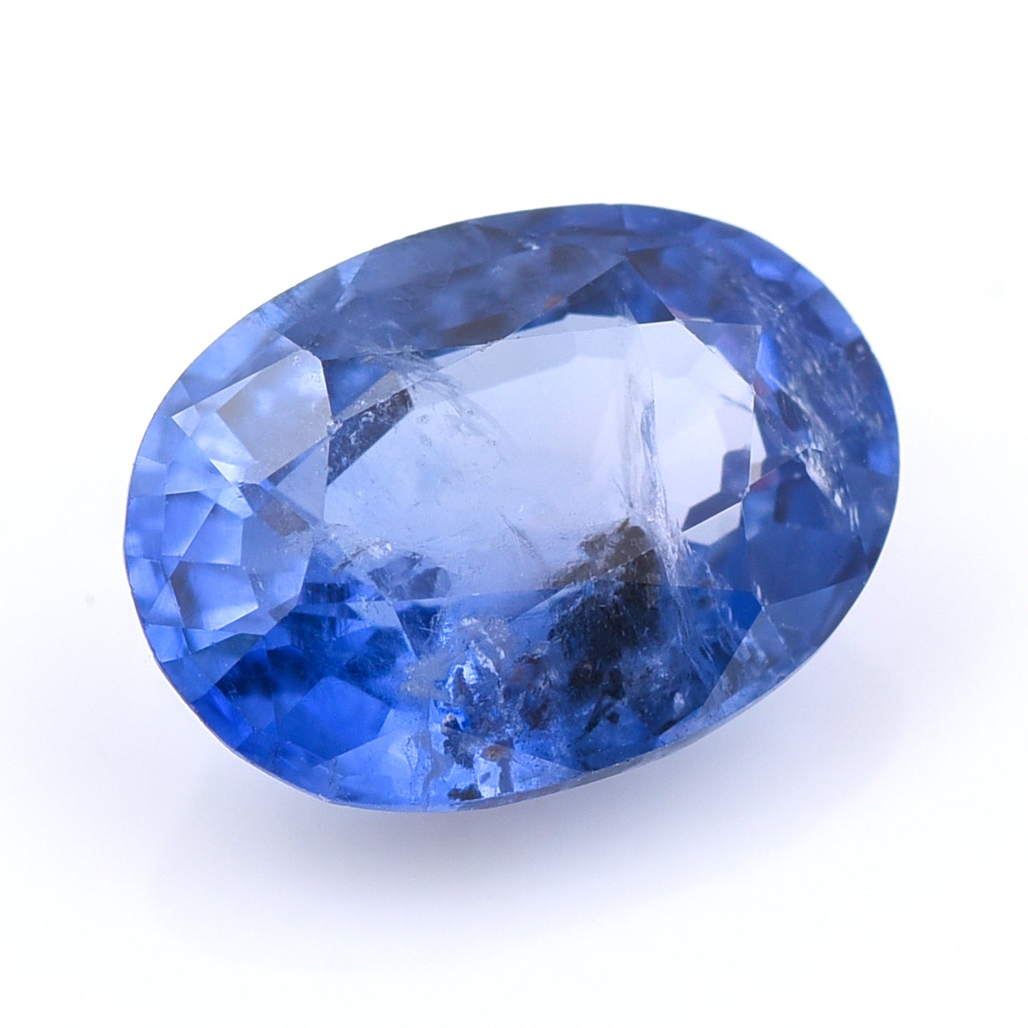 2.7 Natural Corundum Sapphire Oval Mixed Cut Gemstone