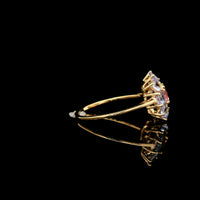 1.68 Ct Square Tourmaline 14K Gold Ring