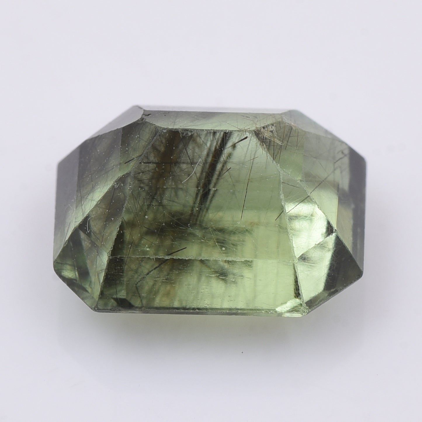 4.73 Natural Peridot Emerald Cut Gemstone