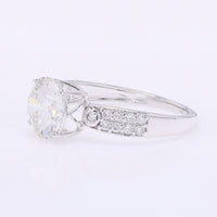 2.27 Carats Lab Grown Diamond 14K Gold Ring