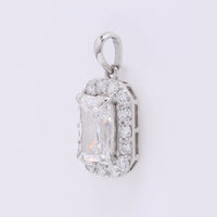 2.51 Carats Lab Grown Diamond 950 Platinum Pendant