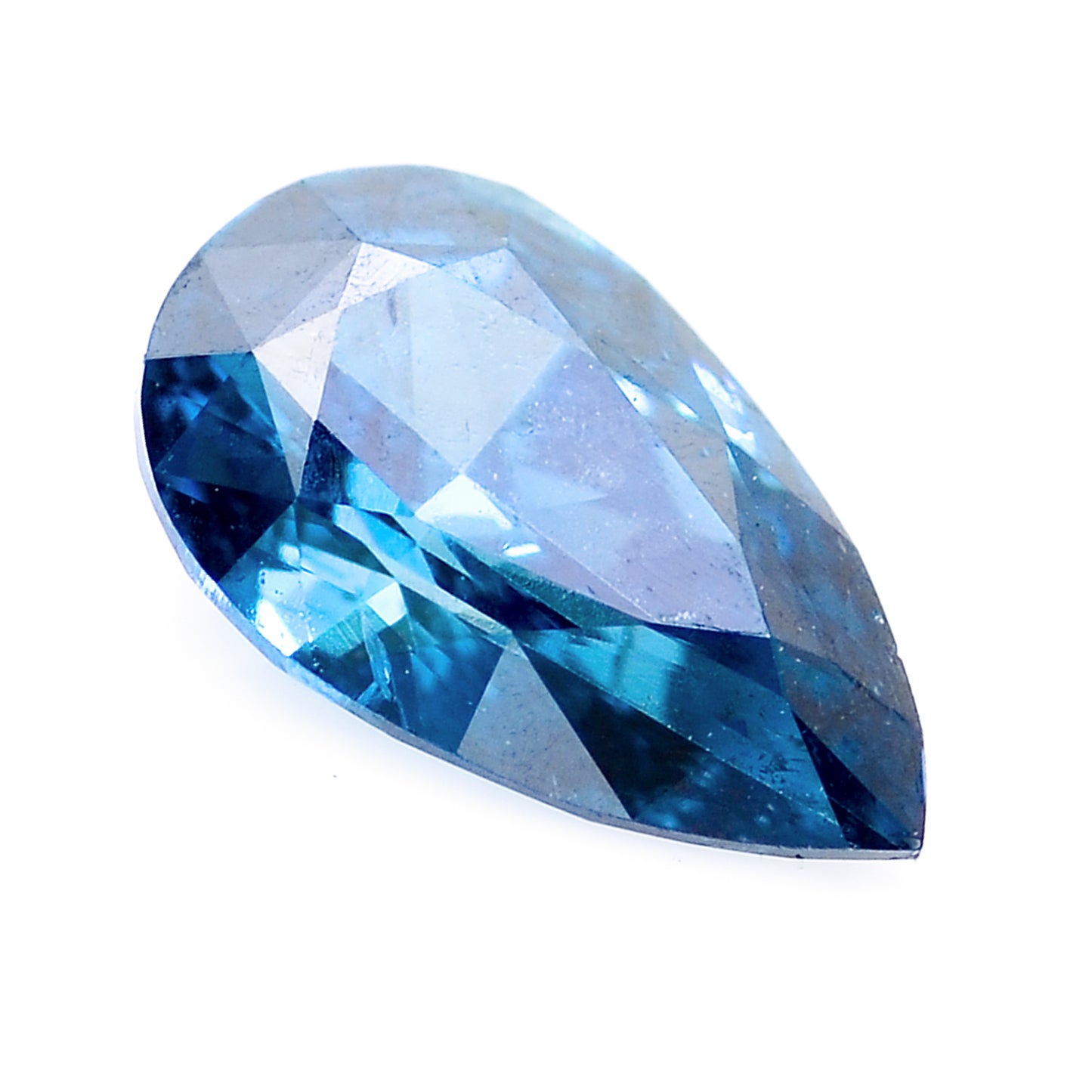 0.3 Blue Diamond Pear Loose Diamond
