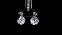 3.69 Carats Lab Grown Diamond 14K Gold Earrings