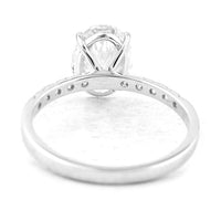2.15 Carats Lab Grown Diamond 14K Gold Ring
