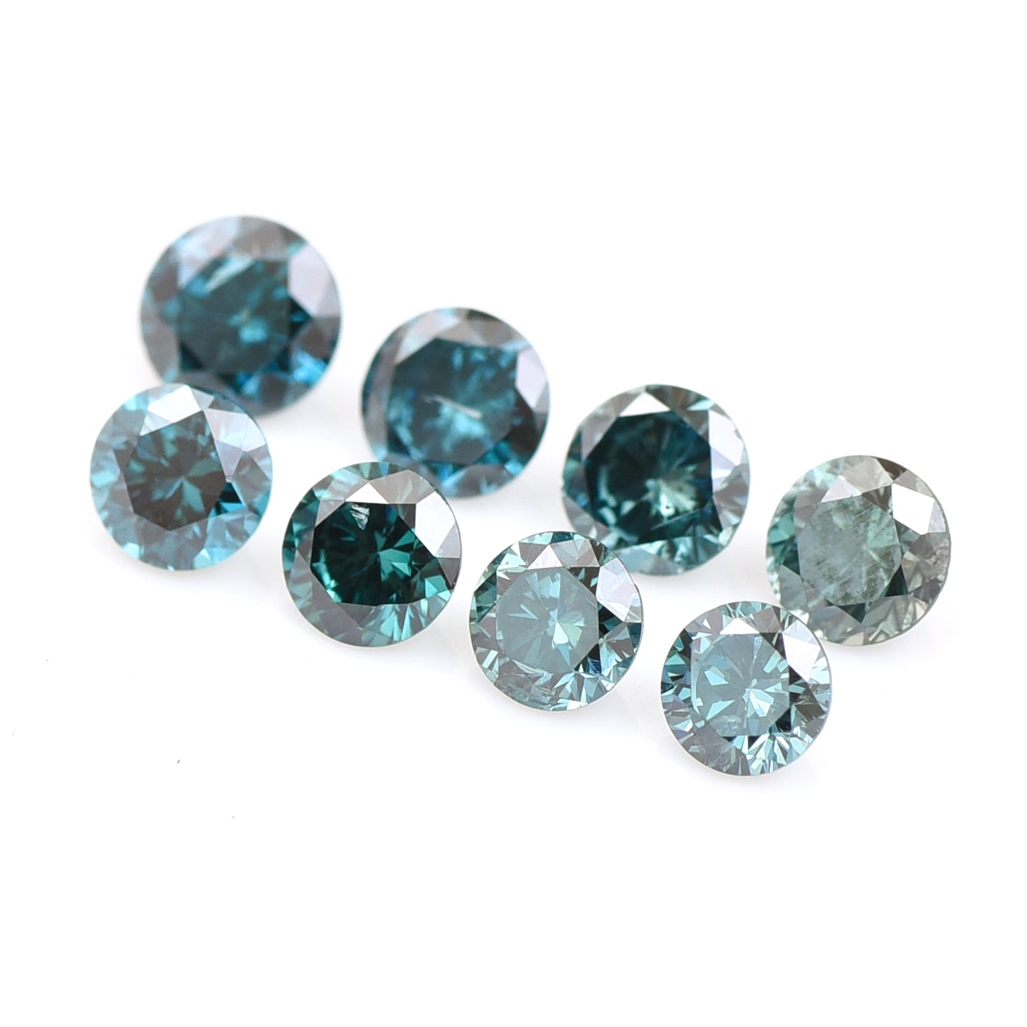 1.05 Blue Diamond Round Loose Diamond