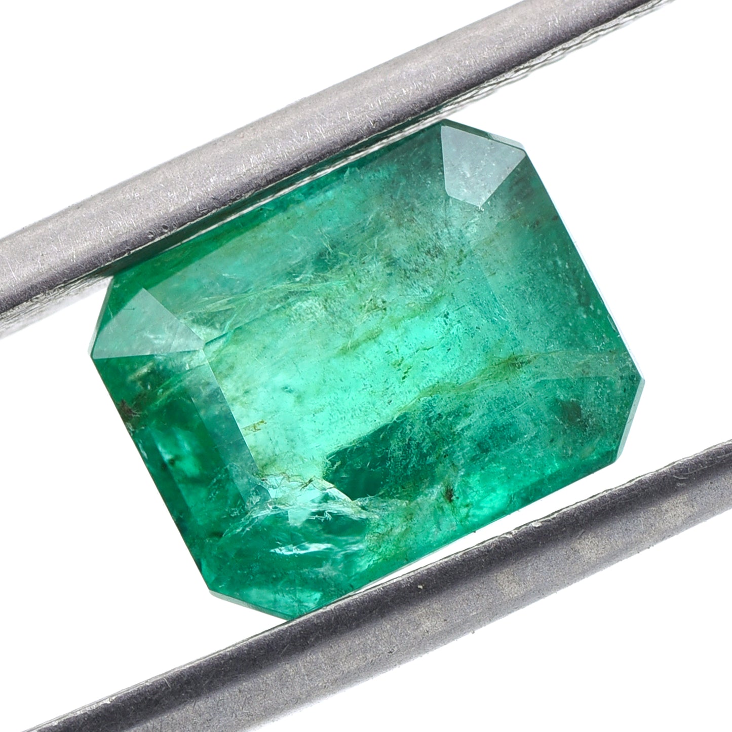3.54 Natural Beryl Emerald Emerald Cut Gemstone