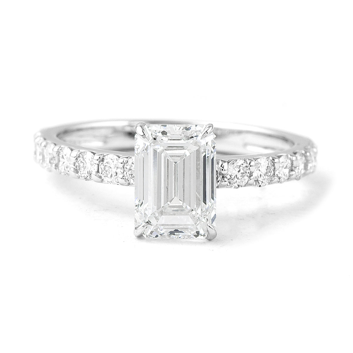 2.40 Carats Lab Grown Diamond 14K Gold Ring
