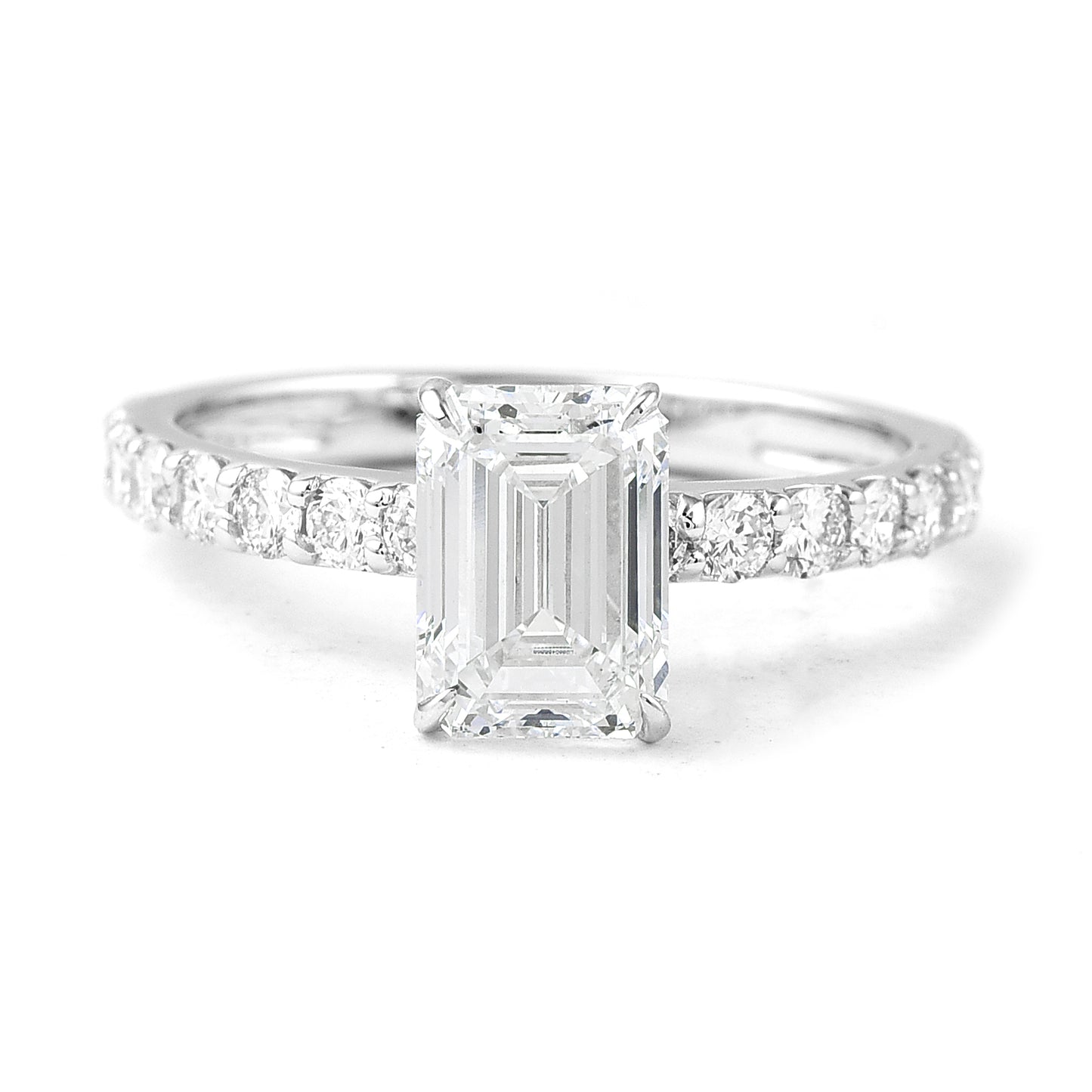 2.40 Carats Lab Grown Diamond 14K Gold Ring