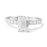 2.40 Carats Lab Grown Diamond 14K Gold Ring