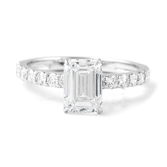 2.40 Carats Lab Grown Diamond 14K Gold Ring