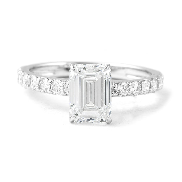 2.40 Carats Lab Grown Diamond 14K Gold Ring