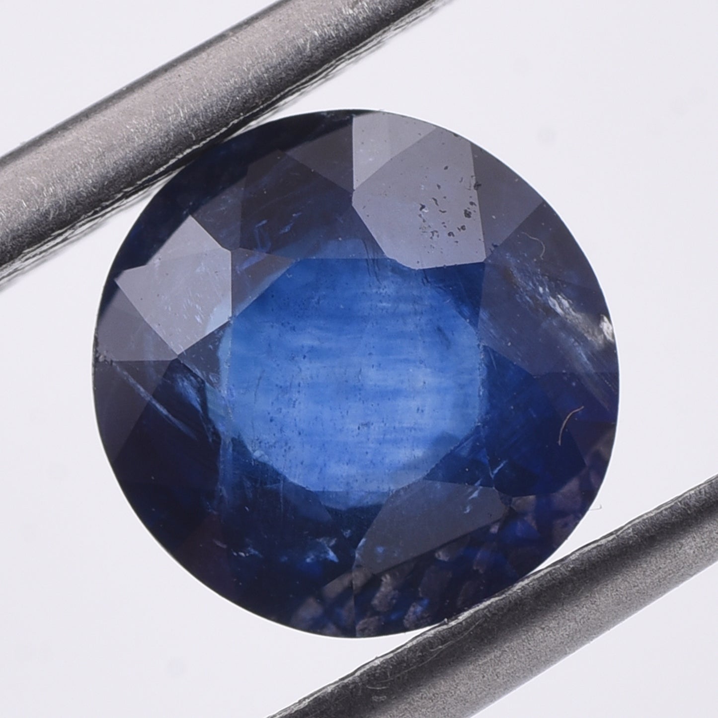 1.64 Natural Corundum Sapphire Round Mixed Cut Gemstone