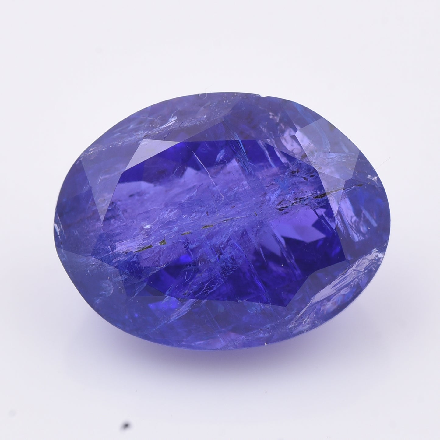6.12 Natural Zoisite Tanzanite Oval Mixed Cut Gemstone