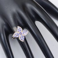 1.53 Ct Marquise Tanzanite 14K Gold Ring