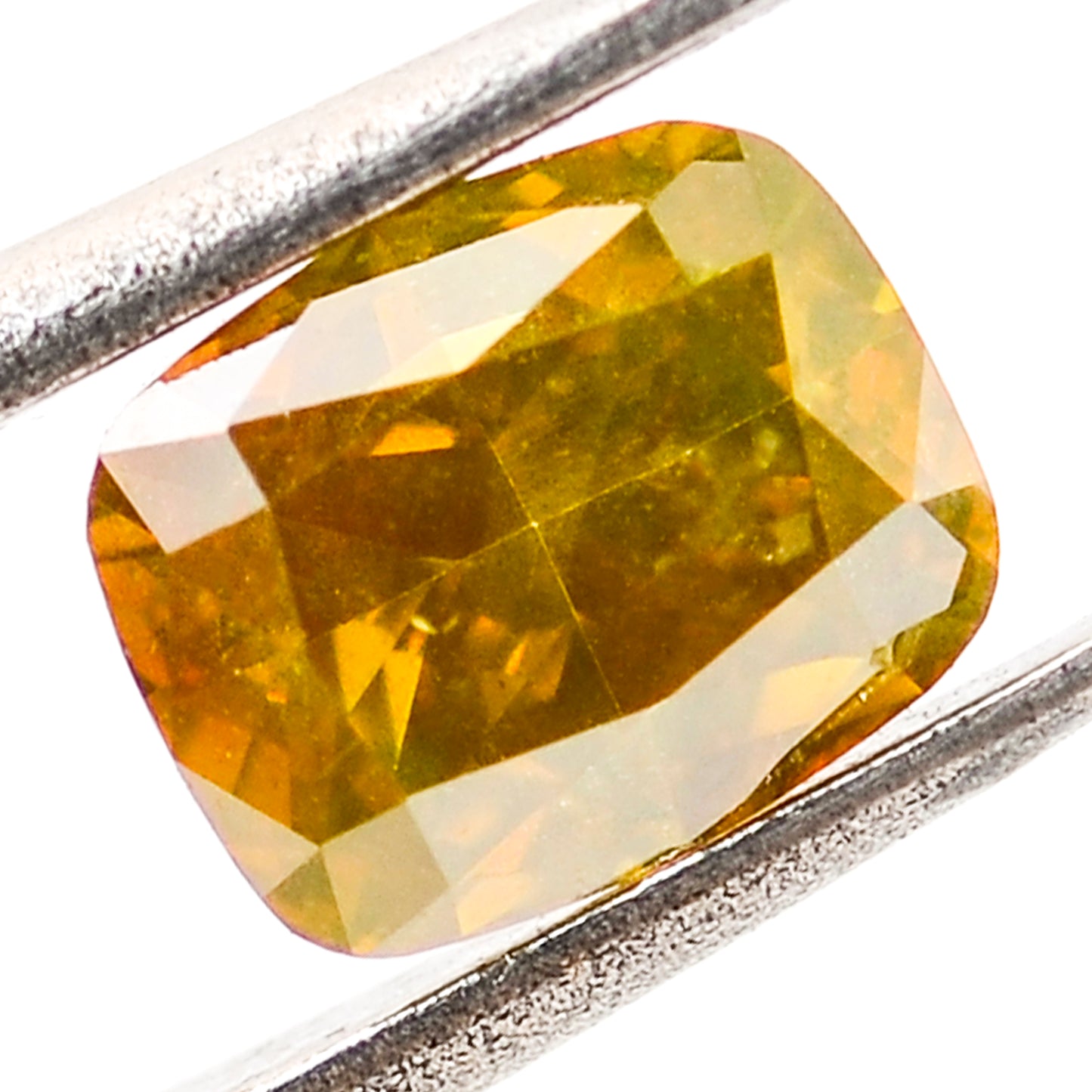 0.78 Yellow Diamond Pear, Cushion Loose Diamond