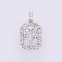 2.31 Carats Lab Grown Diamond 14K Gold Pendant