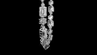 44.66 Carats Lab Grown Diamond 14K Gold Necklace