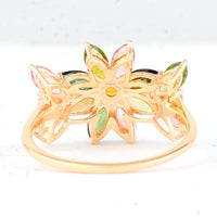 1.04 Ct Marquise Tourmaline 14K Gold Ring