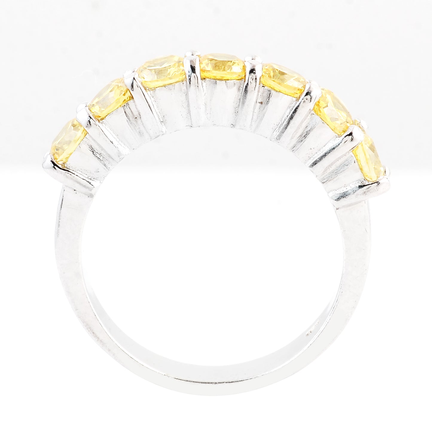 4.20 Ct Cubic Zirconia 925 Sterling Silver Ring